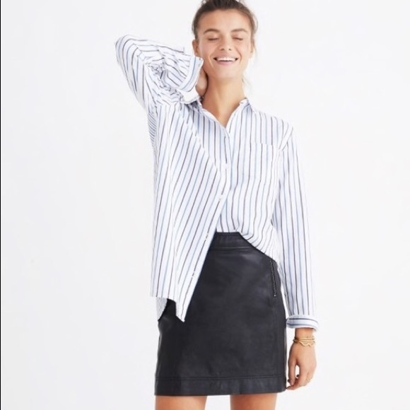 Madewell Tops - Madewell Classic Ex Boyfriend shirt